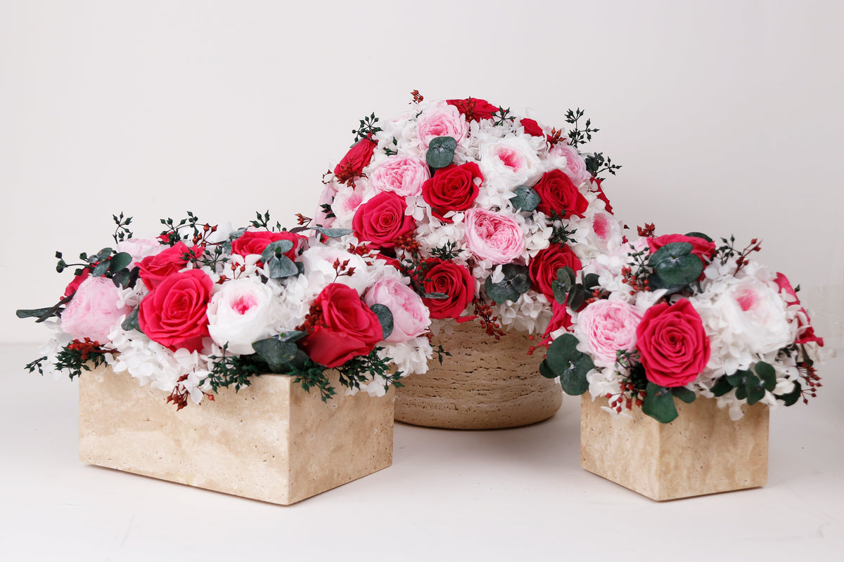 Special Luxury Collection In High Quality Travertine Vases