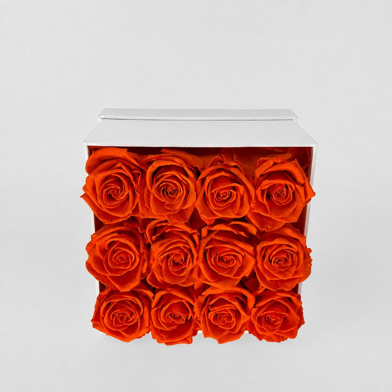 12 Roses - Square Box