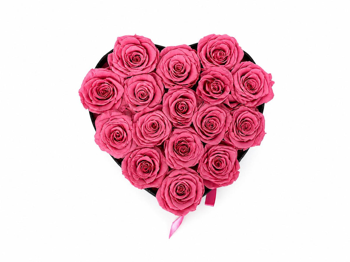 16 Roses - Heart Box