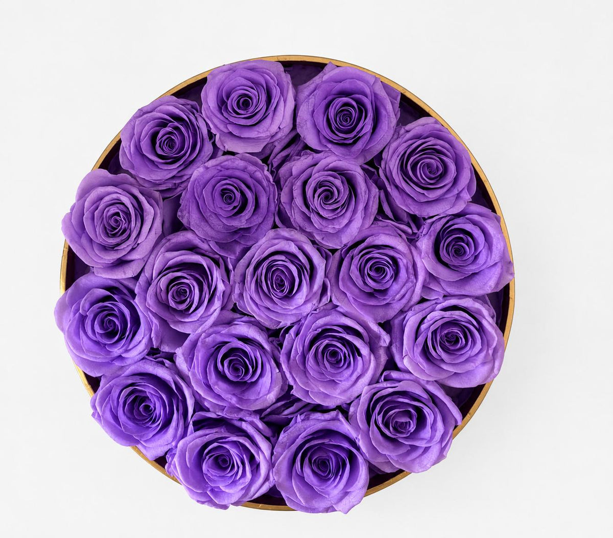 19 Roses - Round Box
