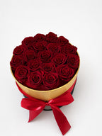 19 Roses - Round Box