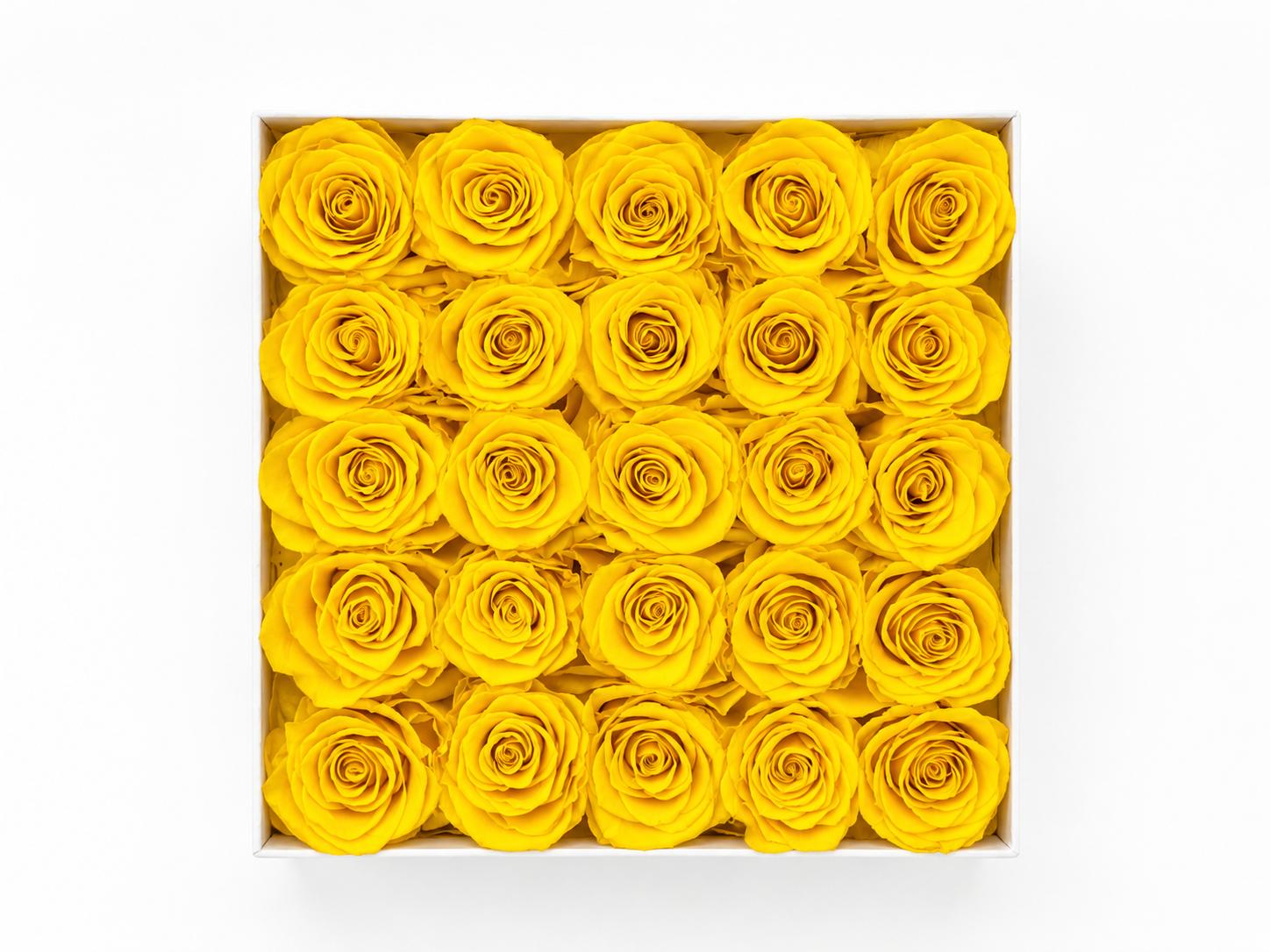 25 Roses - Square Box