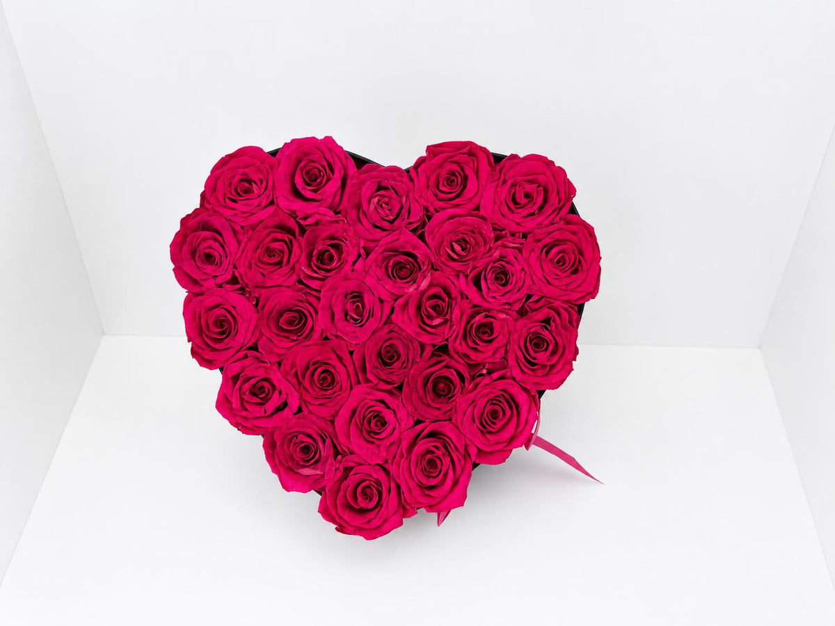 27 Roses - Heart Box