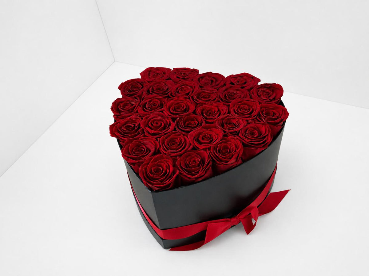 27 Roses - Heart Box