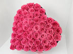 50 Roses - Heart Box