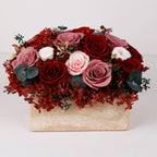 Rectangle Travertine Vase Luxury Collection