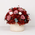 Round Travertine Vase Luxury Collection