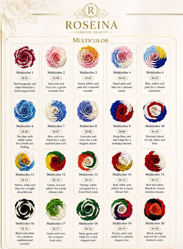 Multicolor Rose Collection